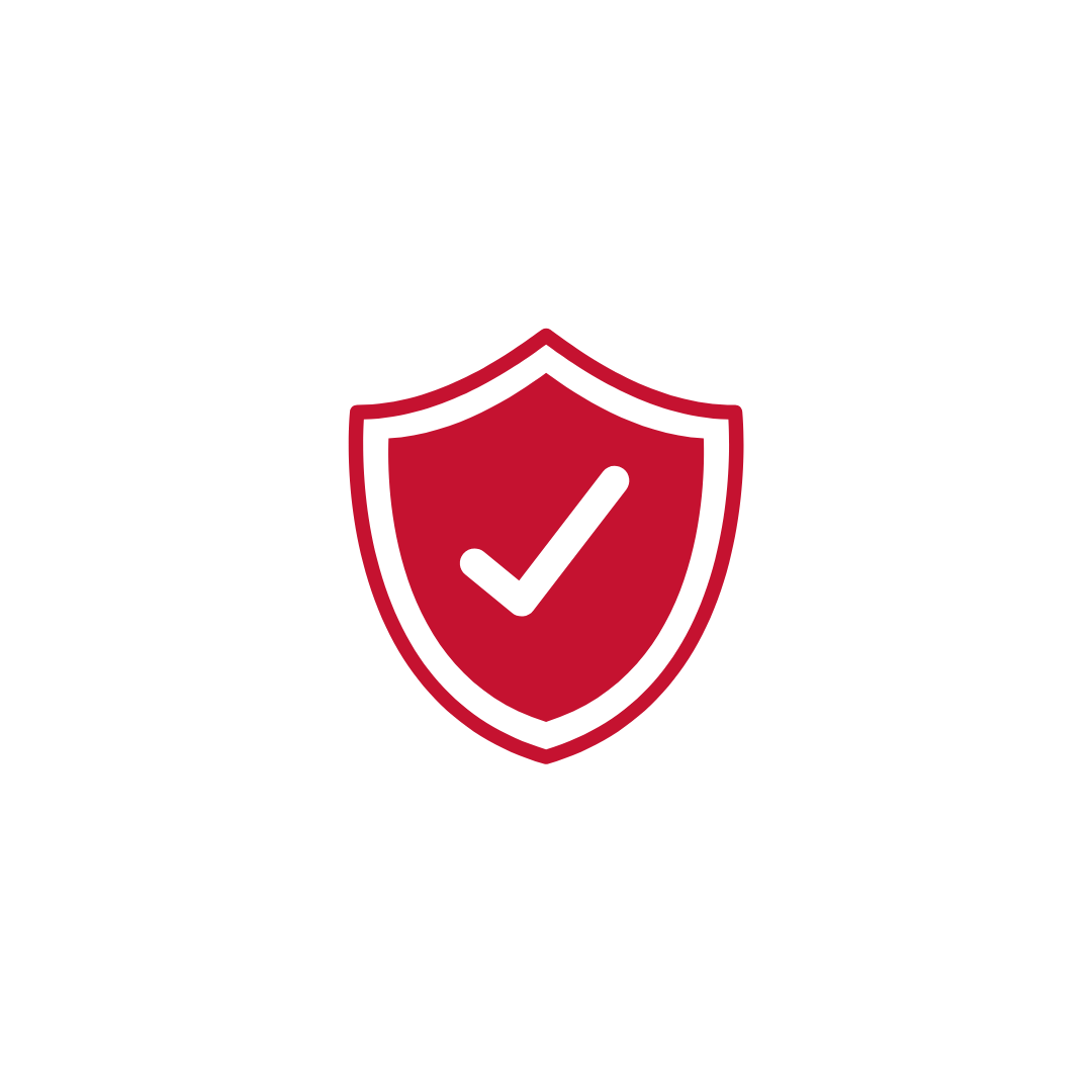 Warranty shield graphic